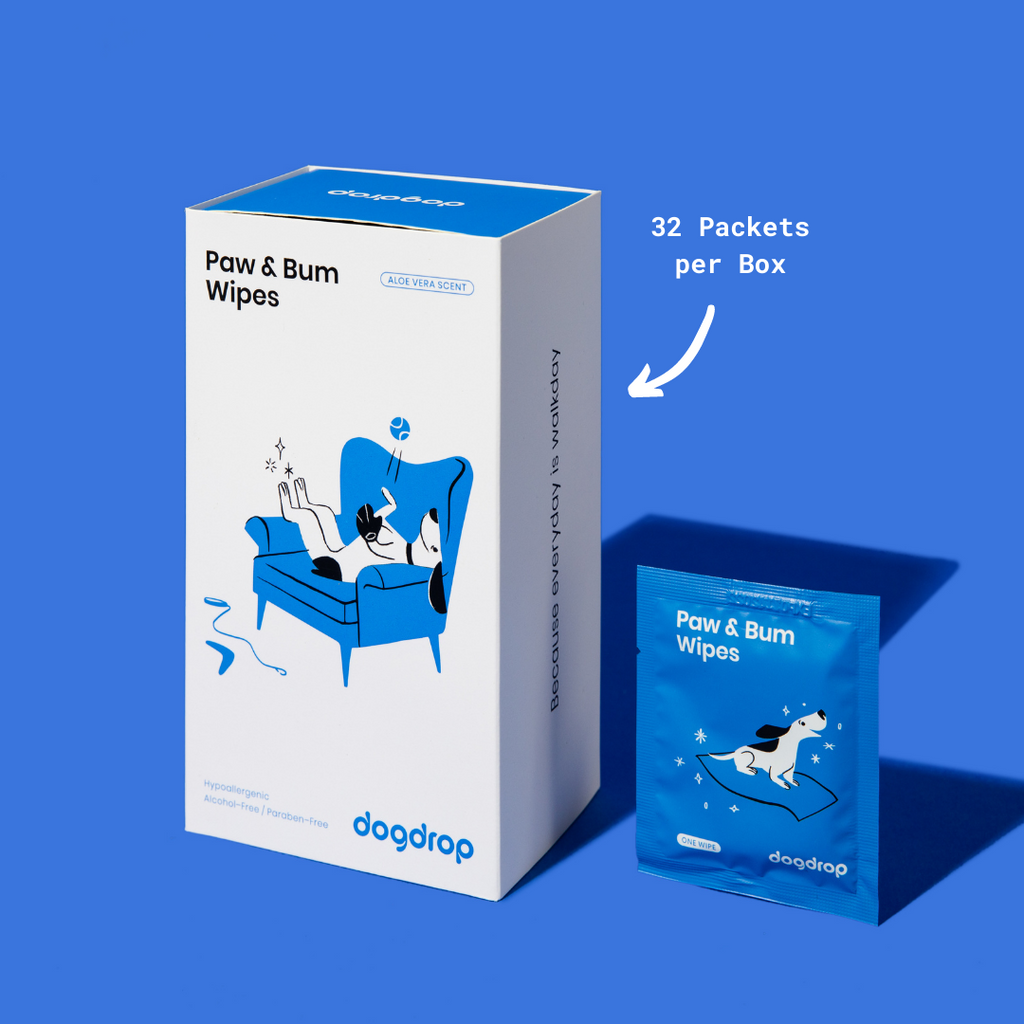 Paw & Bum Wipes (64 packets)